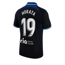 Atletico Madrid Alvaro Morata #19 Bortatröja 2022-23 Korta ärmar